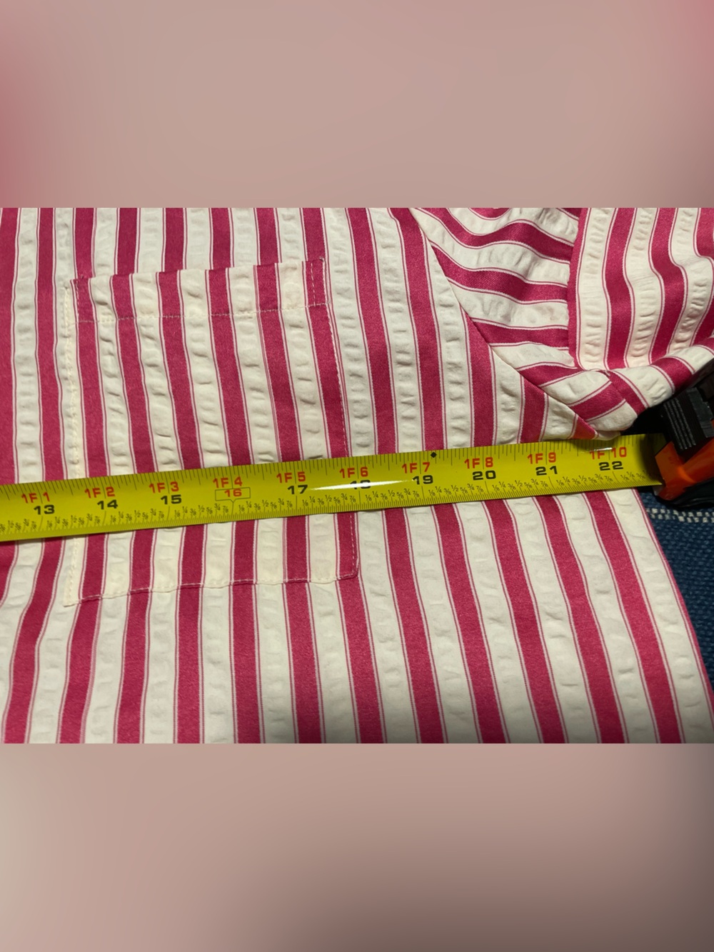 THML Pink and White Striped Mini Dress - Picture 4 of 7